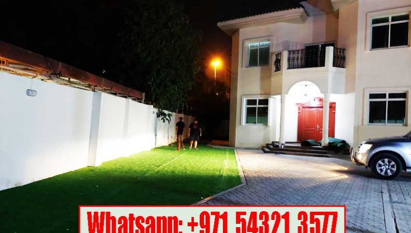 artificial grass installation in Sharjah UAE